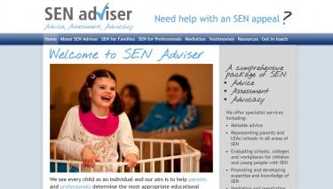 SEN Advisor website